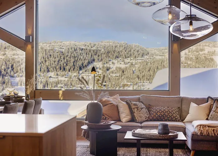 Skjonnhet - Luxury Next To Slopes Chalet Kvitfjell