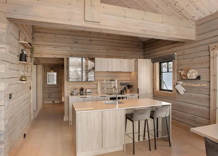 Skjonnhet - Luxury Next To Slopes Chalet Kvitfjell